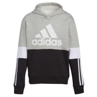 adidas Youth Fleece Hoodie, Gray, X-Large (18/20)