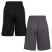 Youth Short, 2-pack, Black, Large (14/16)