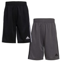 adidas Youth Short, 2-pack, Black, Large (14/16)