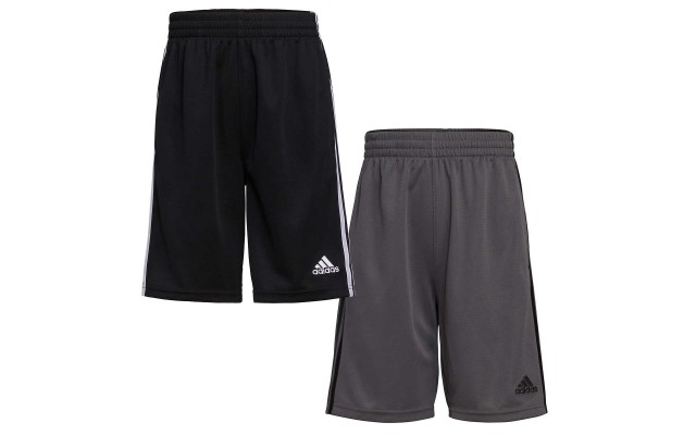  Youth Short, 2-pack, Black, Small (8)