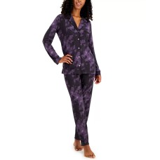 Alfani Women's Ultra-Soft Printed Pajama Sets