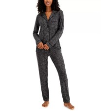 Alfani Women's Ultra-Soft Printed Pajama Sets