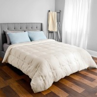 AllerEase Organic Allergy Protection Comforter, Full/Queen