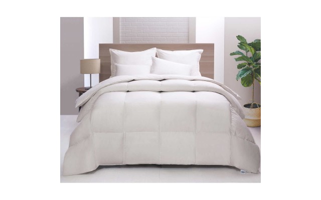  RDS White Duck Down Comforter, One Color, King