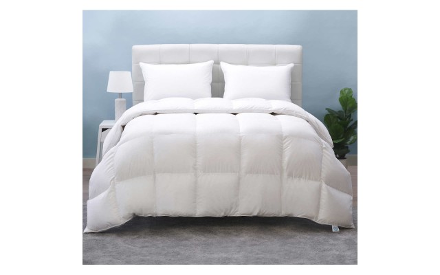  RDS White Goose Down Comforter, One Color, King