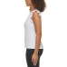  Ladies' Ruffle Sleeve Blouse, White, Large