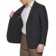  Men's Sports Coat, Black, Large