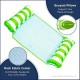  Aqua Original 4-in-1 Monterey Hammock Pool Float & Water Hammock – Multi-Purpose, Inflatable Pool Floats for Adults – Patented Thick, Non-Stick PVC Material – Navy, Lime Green – Hammock, Pool Float