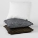 Ash & Dans Addy Decorative Pillow, Black, 16′ x 16