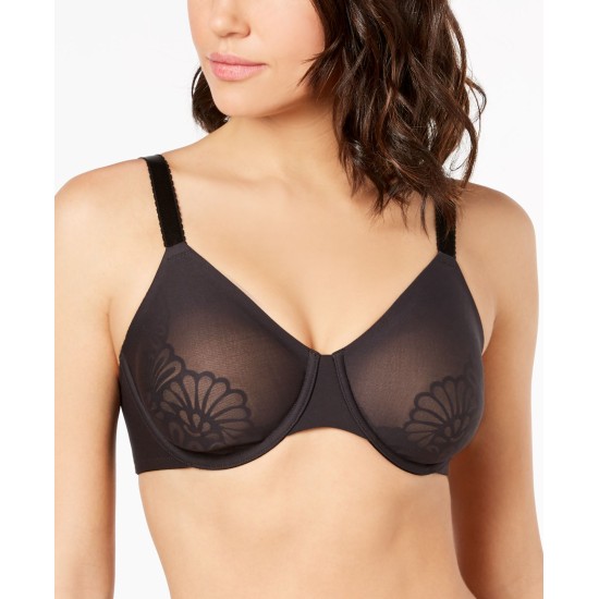  Women’s Beauty Lift™ Uplifting Support Underwire Bra, Black, 40C