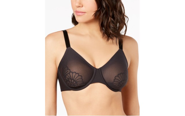  Women’s Beauty Lift™ Uplifting Support Underwire Bra, Black, 40C