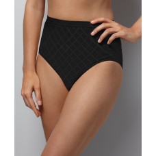 Bali Women’s Comfort Revolution Seamless Brief Panty, Black , 7