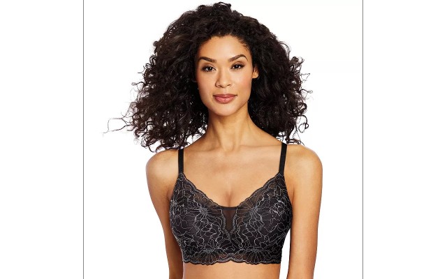  Womens Lace Desire Convertible Wire-Free Bra