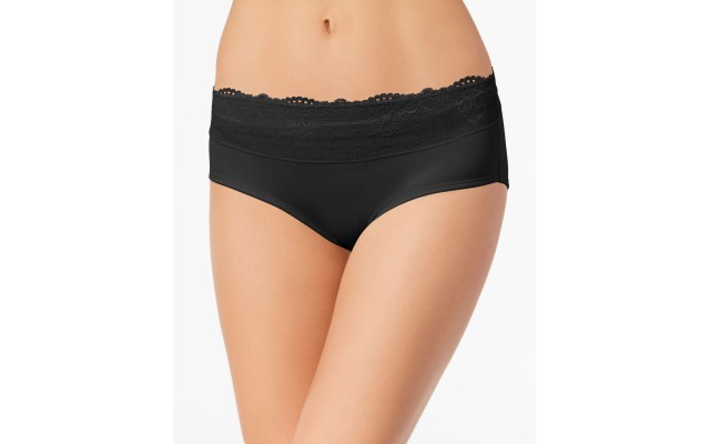  Women’s Passion for Comfort Hipster Panty, Black, 8