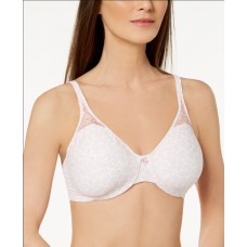 Bali womens Passion For Comfort Minimizer Underwire Bra, Pink Leaf Print, 38C