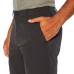  Men's Flat Front Pant, Black, 40 x 30
