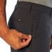  Men's Flat Front Pant, Black, 38 x 34