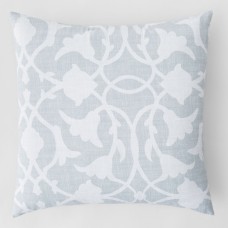 Barbara Barry Poetical Mesa 18″ Square Decorative Pillow, Gray
