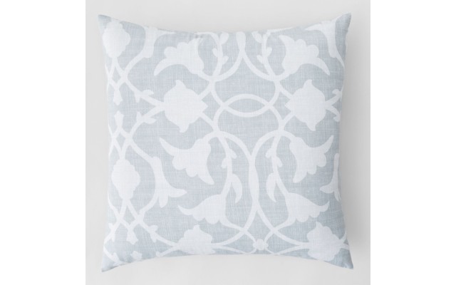  Poetical Mesa 18″ Square Decorative Pillow, Gray