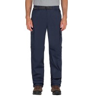 BC Clothing Men's Convertible Pant, Blue, XX-Large x 32