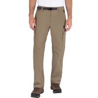 BC Clothing Men's Convertible Pant, Tan, XX-Large x 32