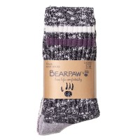 Bearpaw Ladies' Boot Sock, 4 pair, Black