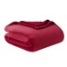  LuxeLoft Blanket, Twin, Red, Twin