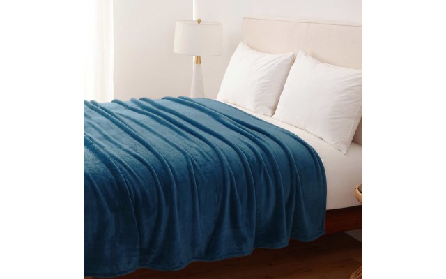 LuxeLoft Blanket, Twin, Blue, Twin