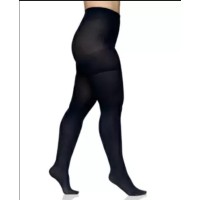 Berkshire The Easy On! 40 Denier Plus Size Tights, Navy, 5X-6X