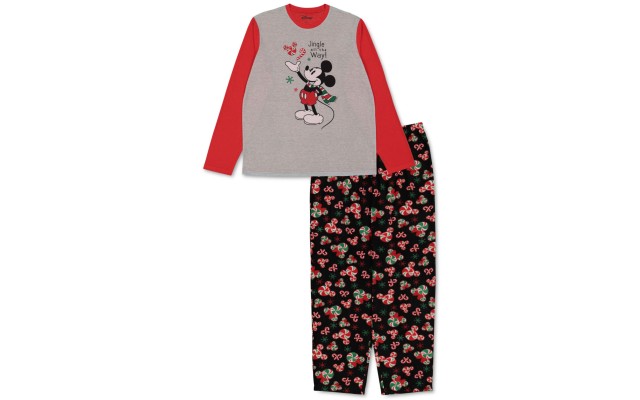  Matching Mens Mickey Mouse Family Pajama Set, Assorted, Small