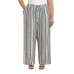 Ladies' Linen Blend Pant, Gray, Medium
