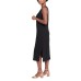  Ladies' Long Dress, Black, Small