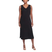 Briggs Ladies' Long Dress, Black, Small
