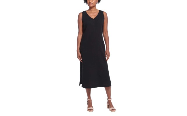  Ladies' Long Dress, Black, Small