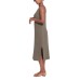  Ladies' Long Dress, Green, X-Small
