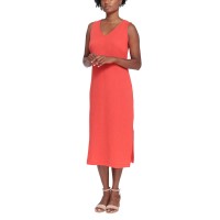 Briggs Ladies' Long Dress, Red, Small