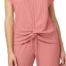  Ladies' 2-piece Lounge Set, Pink, Medium