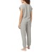  Ladies' 2-piece Lounge Set, Gray, Small