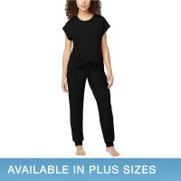 Buffalo Ladies' 2-piece Lounge Set, Black, XX-Large