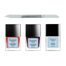 butter LONDON Jelly Nail Strengthener and Melt Away Cuticle Exfoliator Bundle