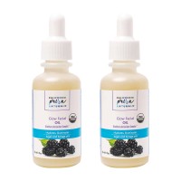 California Pure Naturals USDA Organic Glow Facial Oil, 1.0 fl oz, 2-pack