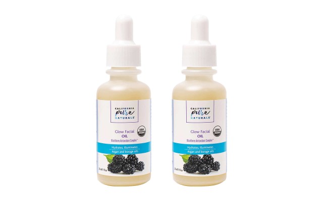  USDA Organic Glow Facial Oil, 1.0 fl oz, 2-pack