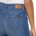  Ladies' High Rise Jeans, Blue, 18