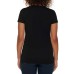  Jeans Ladies' Logo Tee, Black, XX-Large
