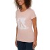  Jeans Ladies' Logo Tee, Pink, Large