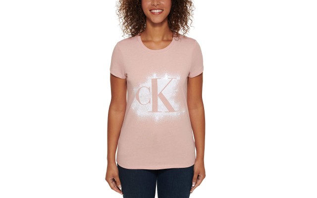  Jeans Ladies' Logo Tee, Pink, XX-Large