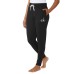 Ladies' Jogger, 2-pack, Black, X-Large