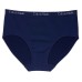  Ladies' Seamless Brief, 3-pack, Blue, X-Large