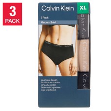 Calvin Klein Ladies' Seamless Brief, 3-pack