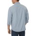  Men's Cooling 4-Way Stretch Dress Shirt, Gray, 17-17.5 32/33